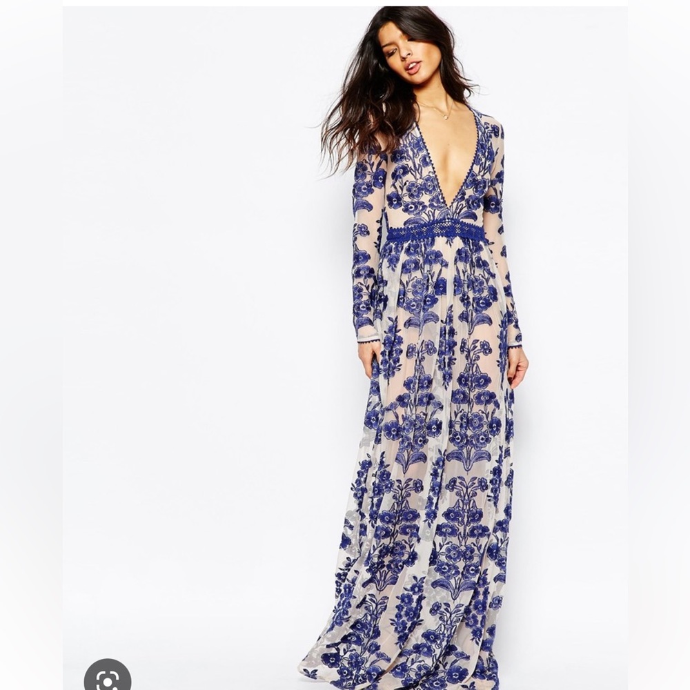 For Love and Lemons Temecula Maxi Dress